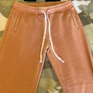 Blush Pink Fleece Sweatpants